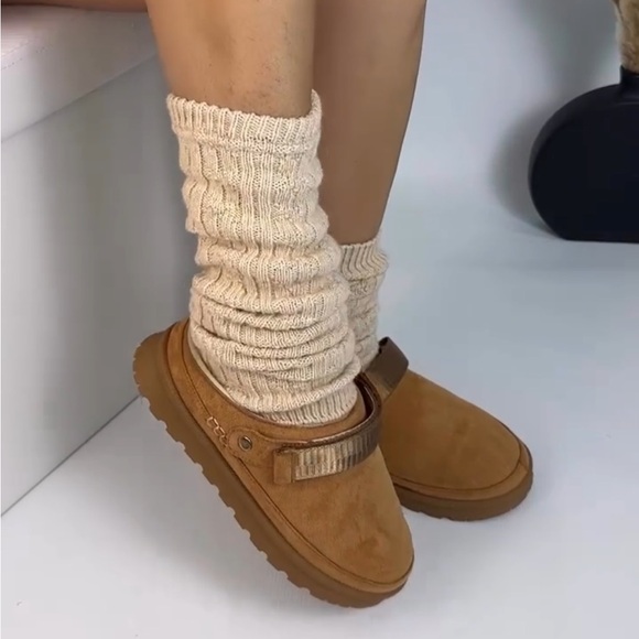 Cozy Tan Slip-On Shoes - Picture 4 of 5